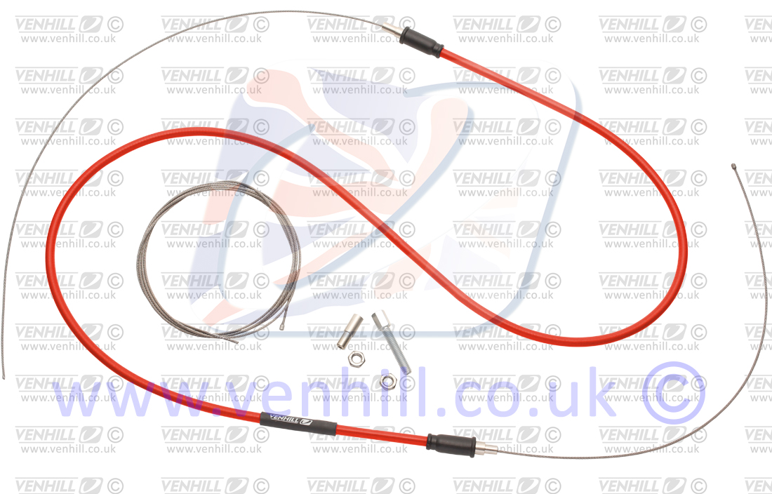 Throttle cable Venhill VEN-T1000/RED Crven