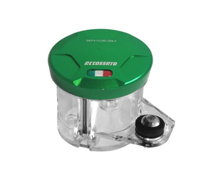 Reservoir for brake oil ACCOSSATO VG003 45 ml green