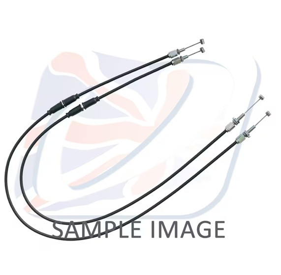 Throttle cable (pair) Venhill H02-4-223 featherlight Crni