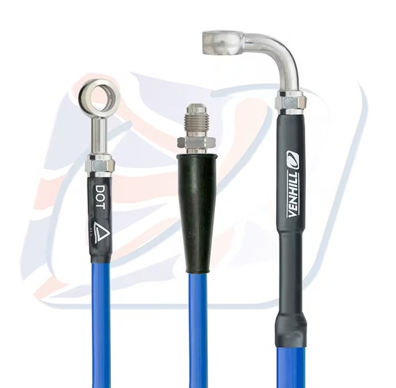 Front brake hose Venhill K01-1-050/P Solid blue