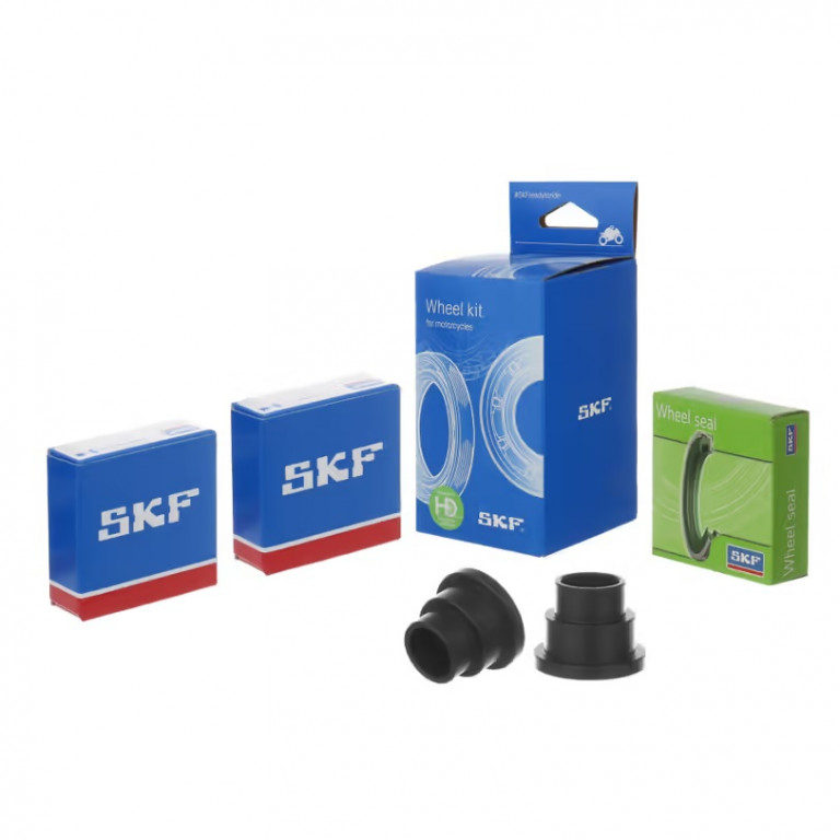 Wheel seals kit with spacers and bearings SKF VKWB-R-25-HD-C rear