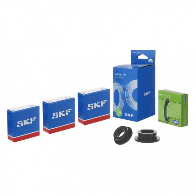Wheel seals kit with spacers and bearings SKF VKWB-R-25-HD-E rear