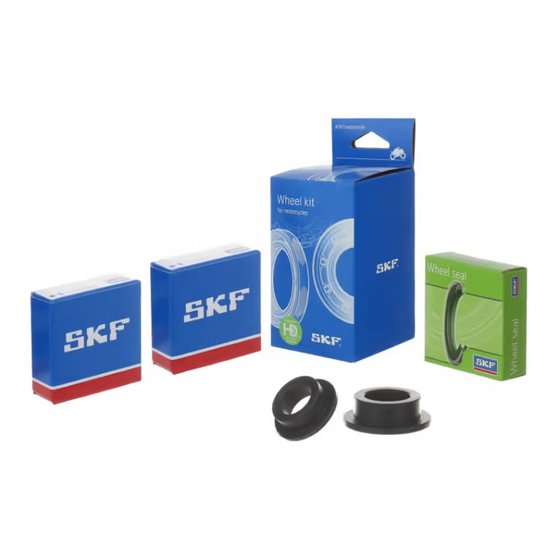Wheel seals kit with spacers and bearings SKF VKWB-R-25-HD-J rear