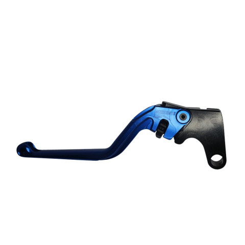 Clutch Lever ACCOSSATO ESY688 fixed CNC-worked aluminium, blue
