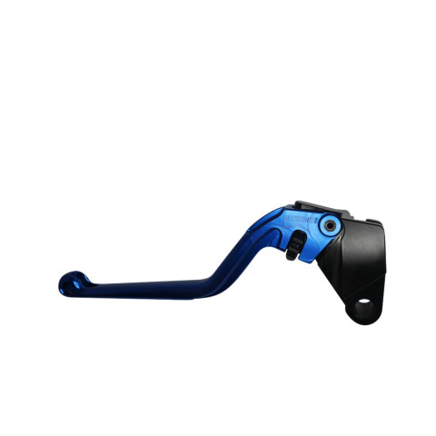Clutch Lever ACCOSSATO ESK750 fixed CNC-worked aluminium, orange