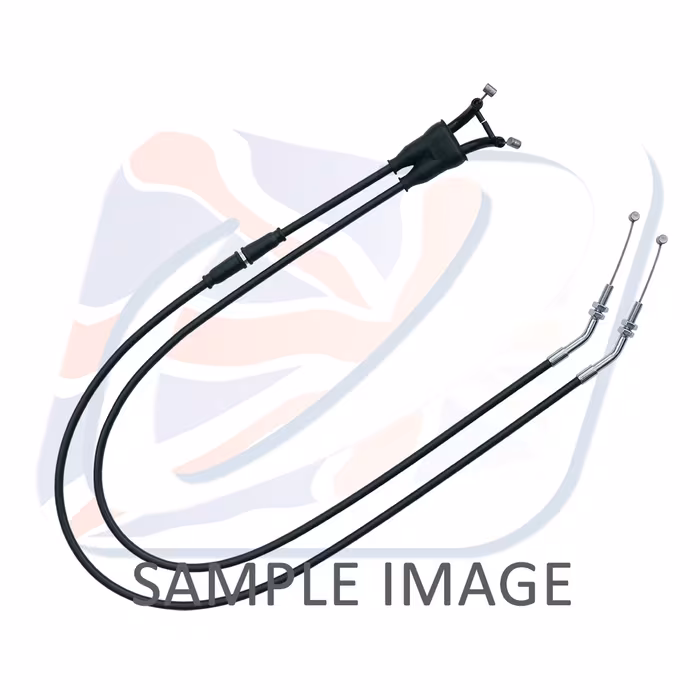 Throttle cable (pair) Venhill Y01-4-131 featherlight Crni