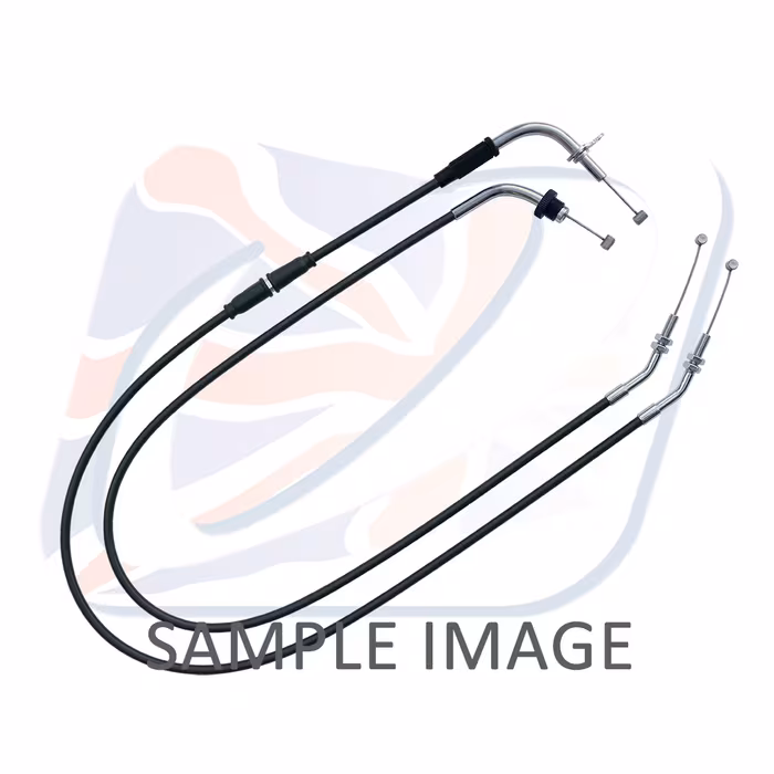 Throttle cable (pair) Venhill Y01-4-142 featherlight Crni