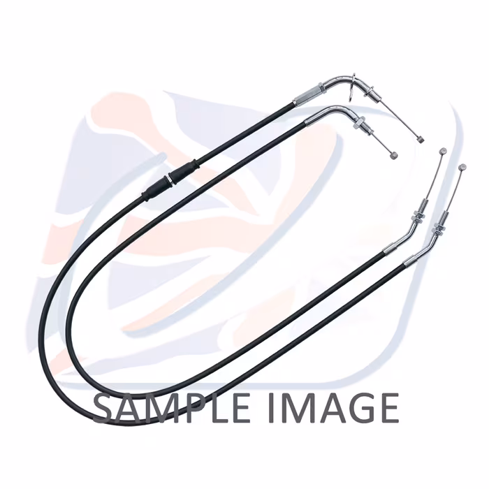Throttle cable (pair) Venhill Y01-4-143 featherlight Crni