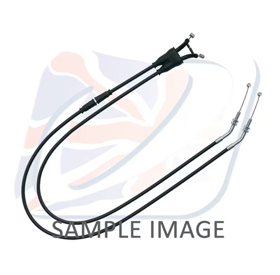 Throttle cable Venhill Y01-4-209 featherlight (pair) Crni