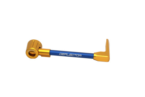 Lever guard ACCOSSATO DE001 with blue hose and joint right, aluminium