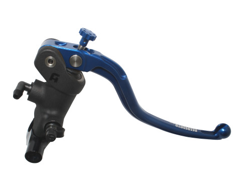 Radial brake master cylinder ACCOSSATO PC012 19 x 19 with fixed lever,blue