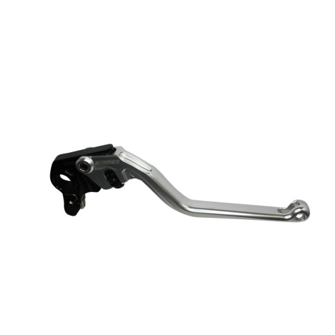 Brake lever ACCOSSATO EDB012 fixed CNC-worked aluminium, silver
