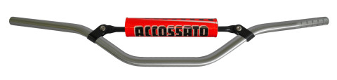 Handlebar ACCOSSATO aluminium, 22 mm silver
