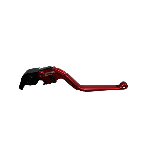 Brake lever ACCOSSATO EDF099 fixed CNC-worked aluminium, red