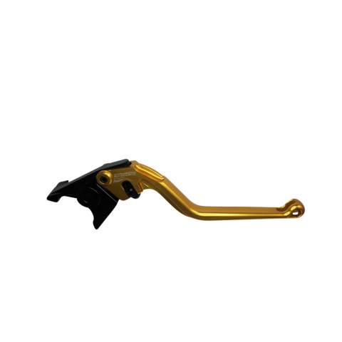 Brake lever ACCOSSATO EDF021 fixed CNC-worked aluminium, gold
