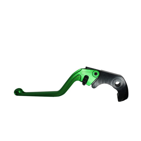 Clutch Lever ACCOSSATO ESH088 fixed CNC-worked aluminium, green