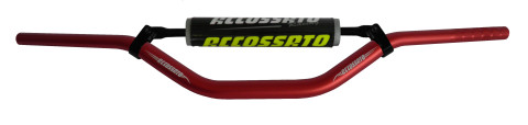 Handlebar ACCOSSATO HB071 Aluminium Made With Variable Diameter - 28.5 mm Crni
