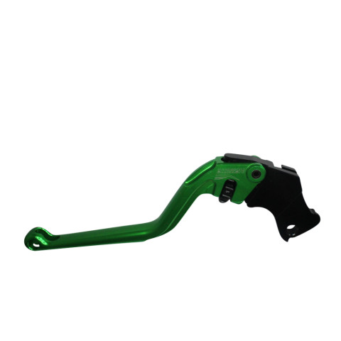 Clutch Lever ACCOSSATO ESK390 fixed CNC-worked aluminium, green