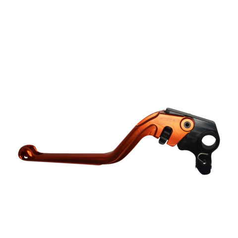 Clutch Lever ACCOSSATO ESD022 fixed CNC-worked aluminium, red