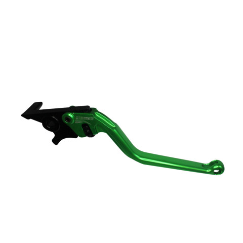 Brake lever ACCOSSATO EDF025 fixed CNC-worked aluminium, green