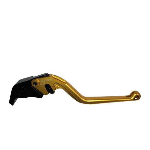 Brake lever ACCOSSATO EDD001 fixed CNC-worked aluminium, gold