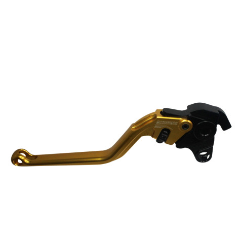 Clutch Lever ACCOSSATO ESV000 fixed CNC-worked aluminium, gold