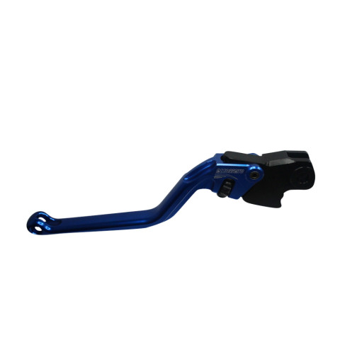 Brake lever ACCOSSATO EDB001 fixed CNC-worked aluminium, blue