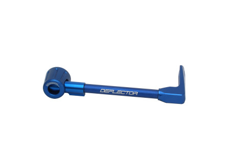 Lever guard ACCOSSATO DE001 with blue hose and joint right, aluminium