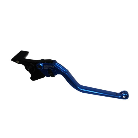 Brake lever ACCOSSATO EDF023 fixed CNC-worked aluminium, silver