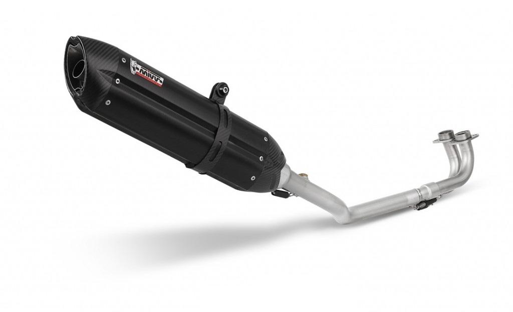 Cijeli ispušni sustav 2x1 MIVV SUONO Y.018.L9 Full Carbon for YAMAHA XP 500 T-MAX 2001-2007