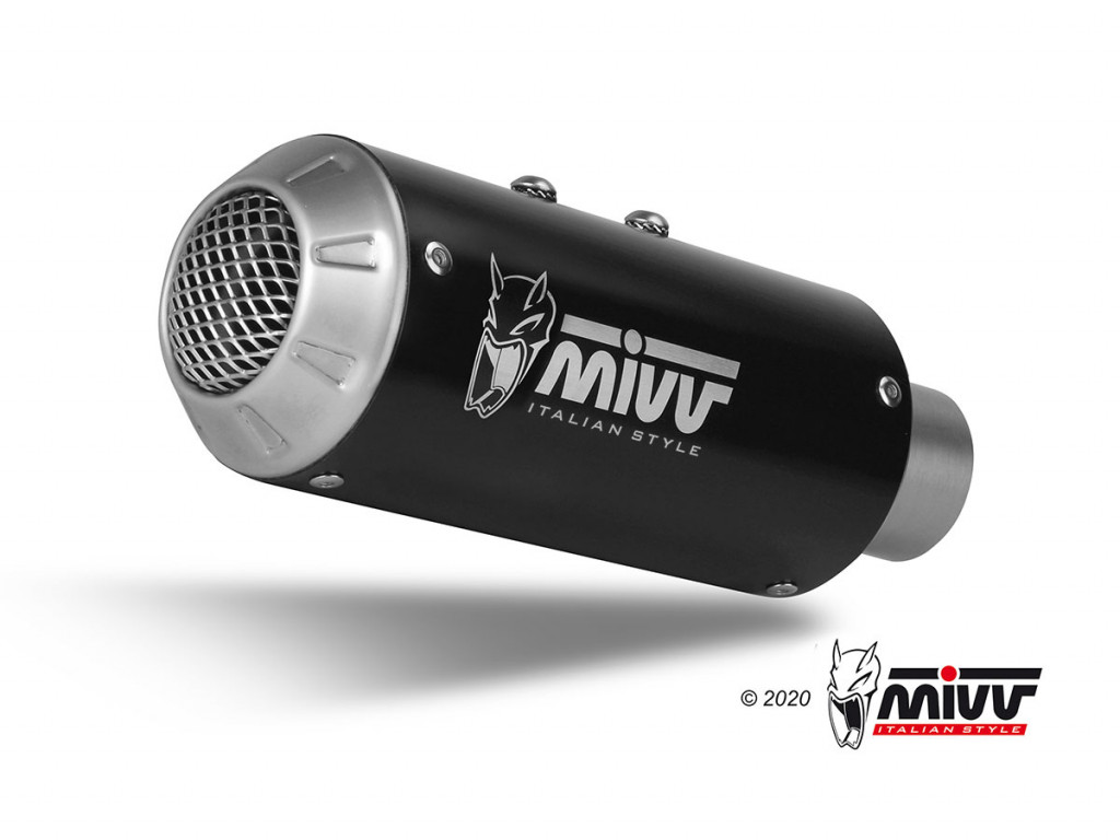 Silencer MIVV MK3 Y.021.LM3B Black Stainless Steel for YAMAHA YZF-R6 2006-2016