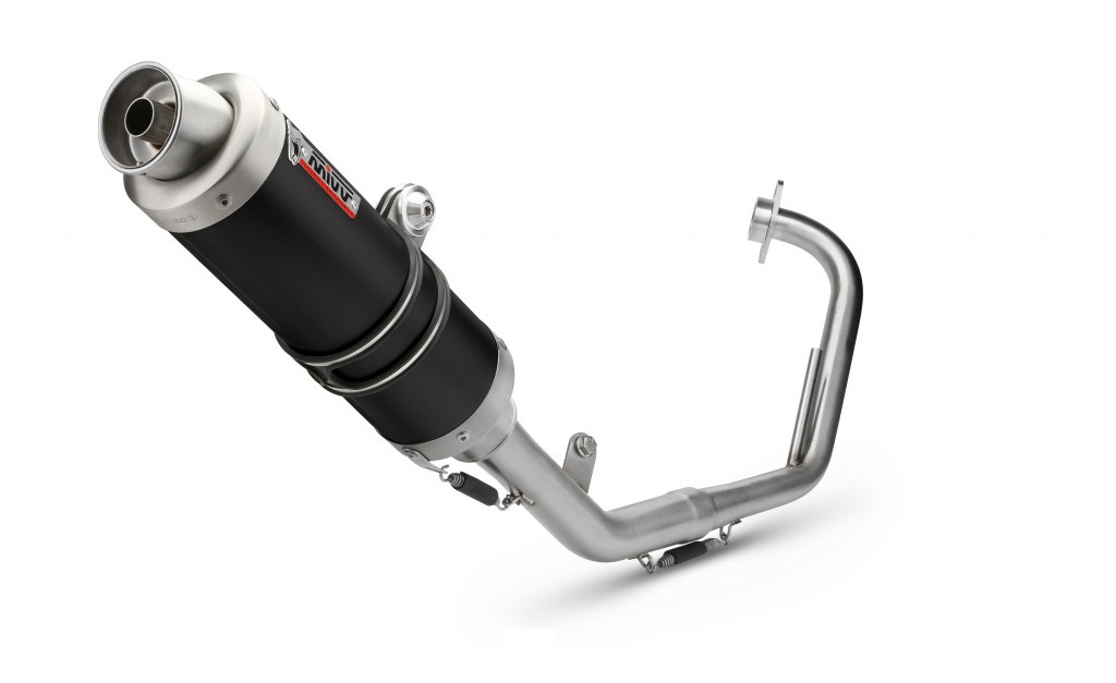 Cijeli ispušni sustav MIVV GP Y.030.LXB Steel Black for YAMAHA YZF-R 125 2008-2013