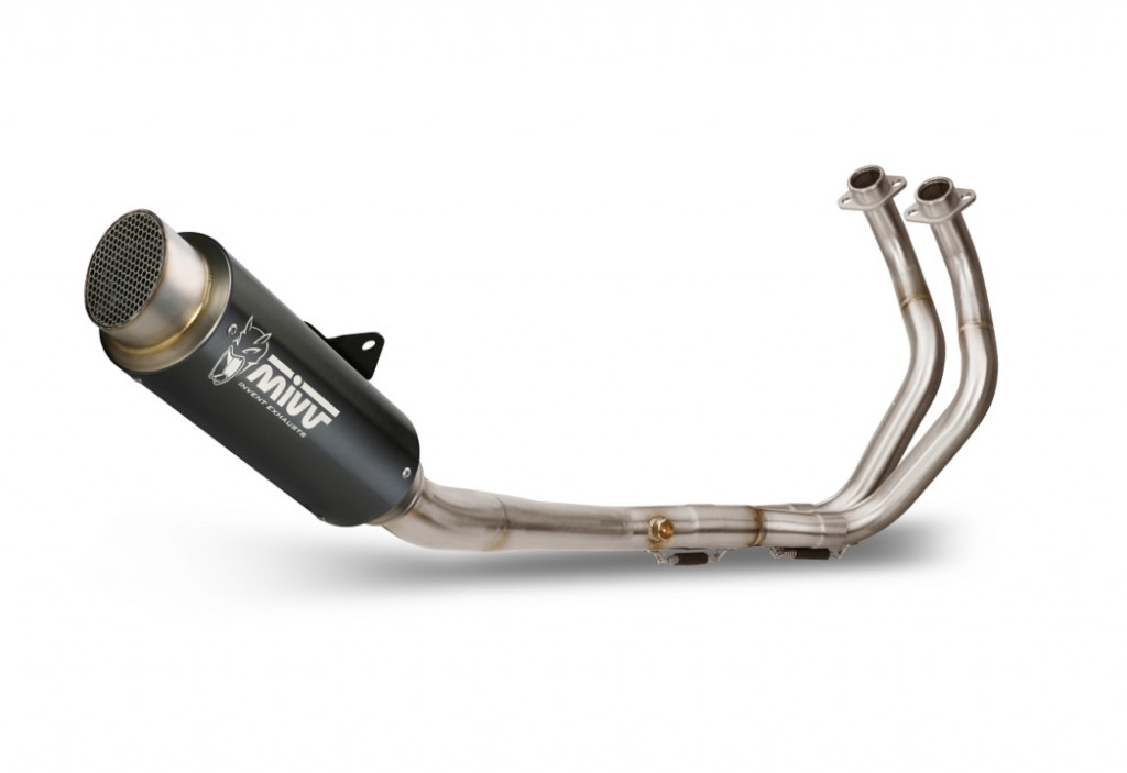 Silencer MIVV GPpro Y.065.LXBP Black Stainless Steel for YAMAHA MT-07 700 2021-2024