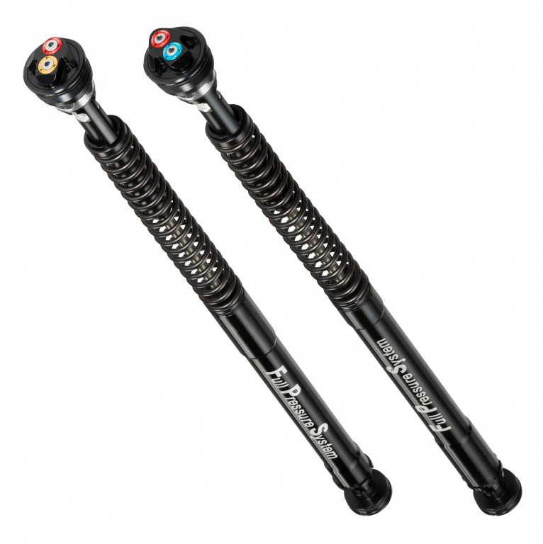 Pressurized cartdrige BITUBO adjustable: spring preload, rebound, compression (+1 Lt. Oil) L+16mm