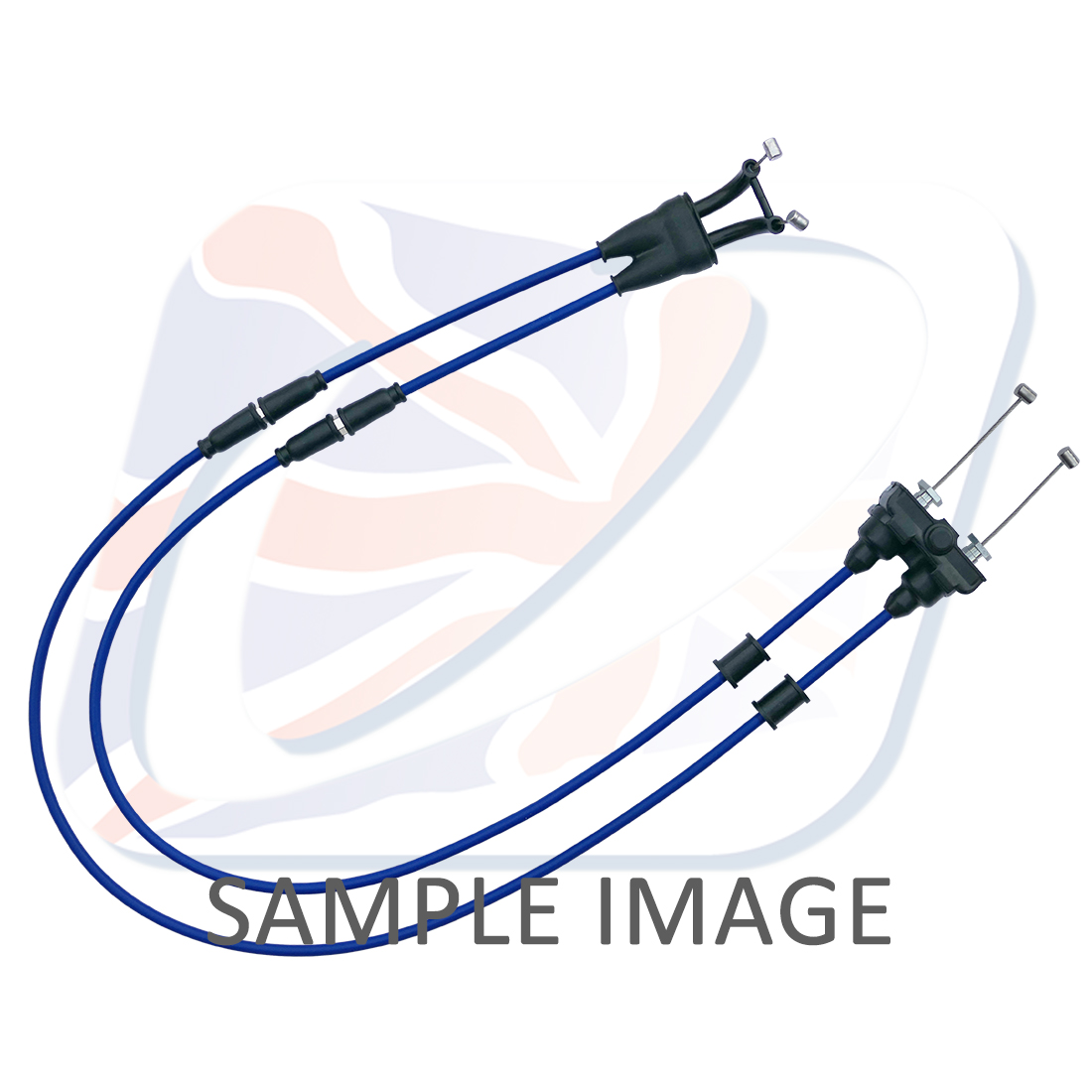 Throttle cables (pair) Venhill Y01-4-065-BL featherlight plavi