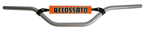 Handlebar ACCOSSATO aluminium, 22 mm silver