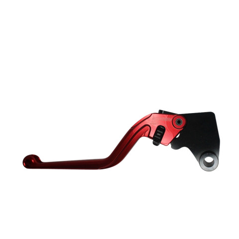 Clutch Lever ACCOSSATO ESK025 fixed CNC-worked aluminium, red