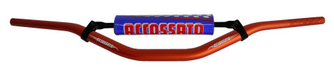 Handlebar ACCOSSATO aluminium, 28.5 mm orange
