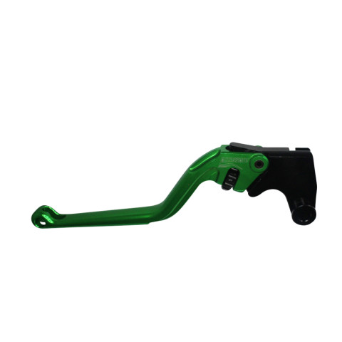 Clutch Lever ACCOSSATO EST955 fixed CNC-worked aluminium, green