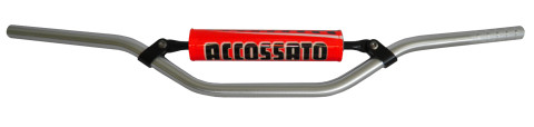 Handlebar ACCOSSATO aluminium, 22 mm silver