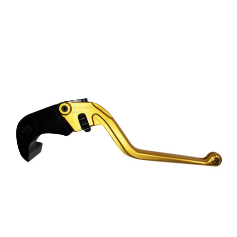 Brake lever ACCOSSATO EDF022 fixed CNC-worked aluminium, gold