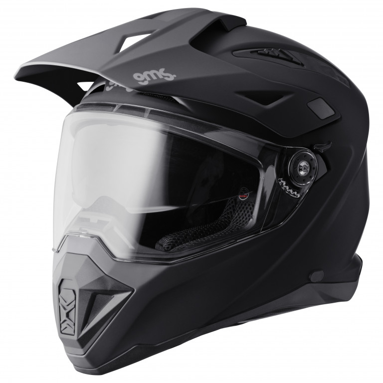 Enduro helmet GMS ADVENTUS ZG15001 matt black XS