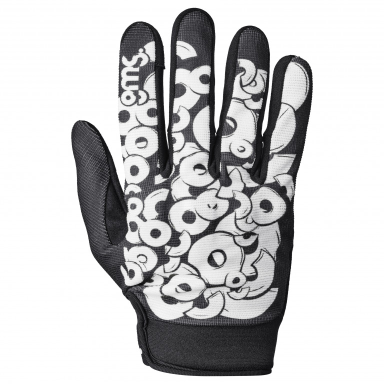 Rukavice GMS JET-CITY SPORT ZG41301 black-white XS