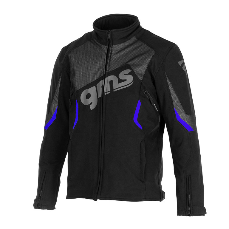 Softshell jacket GMS ARROW ZG51017 blue-black XS