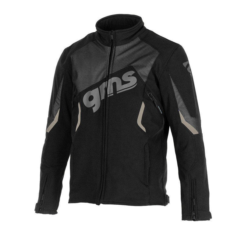 Softshell jacket GMS ARROW ZG51017 grey-black XS