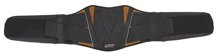 Kidney belt racing GMS ZG99003 black-orange M