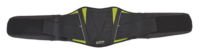 Kidney belt racing GMS ZG99003 black-yellow fluo 2XL