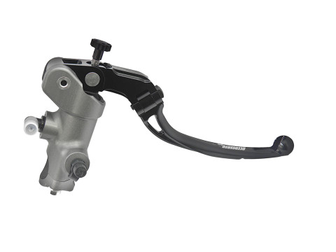 Radial brake master cylinder ACCOSSATO CY027 16x18 with folding lever,black