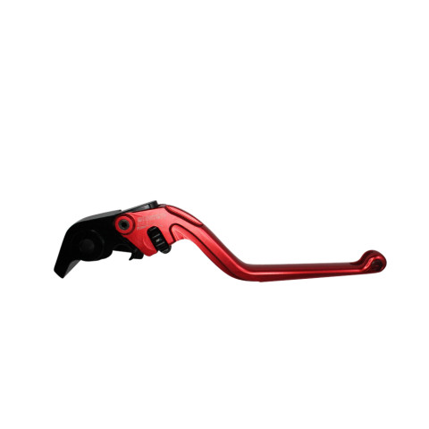 Brake lever ACCOSSATO EDF011 fixed CNC-worked aluminium, red